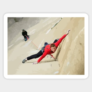 Tommy Caldwell Painting Sticker